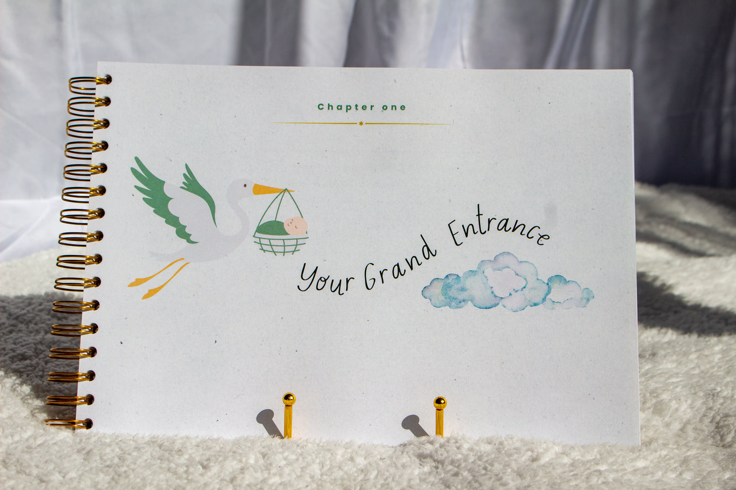 Baby Memory Journal (Sage Green)